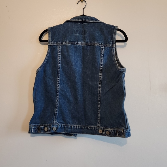 Vintage Eddie Bauer Denim vest - Picture 3 of 3
